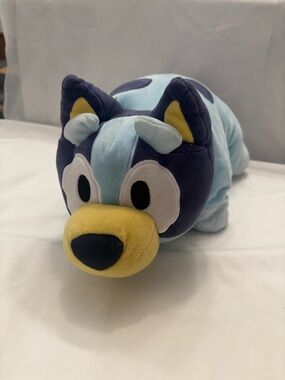 Bluey Pillow Pet Plush 18" CJ Products 2023 EUC Clean